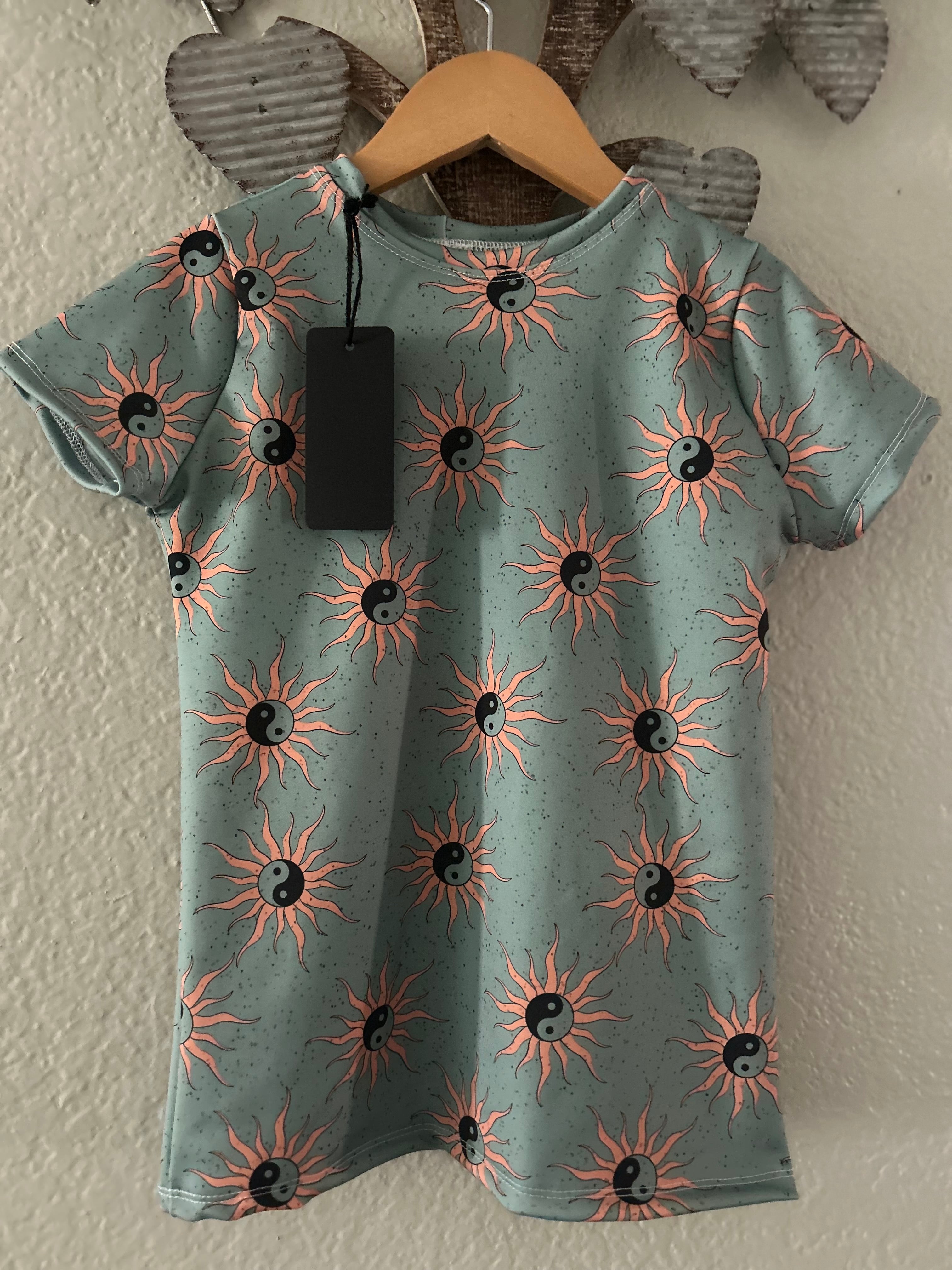 7/8y Swim Shirt- Blue Suns